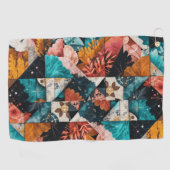 Decoratieve Patroon Golf Handdoeken (Horizontaal)