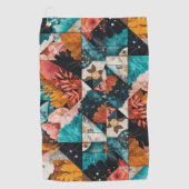 Decoratieve Patroon Golf Handdoeken (Voorkant)