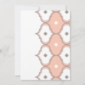 Decoratieve patroonnotitiekaarten notitiekaartje (Achterkant)