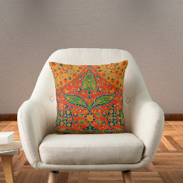 Decoratieve Perzische bloemenprint Kussen