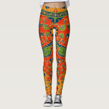 Decoratieve Perzische bloemenprint