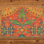 Decoratieve Perzische bloemenprint Tissuepapier