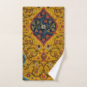  decoratieve Perzische bloemkunst Bad Handdoek (Handdoek)