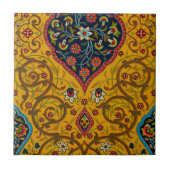  decoratieve Perzische bloemkunst Tegeltje (Voorkant)