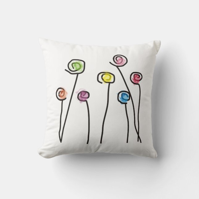 Decoratieve piloot voor kunstwerken kussen (Voorkant)