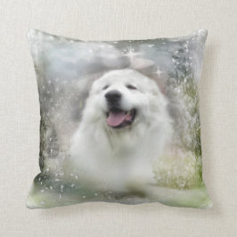 Decoratieve piloten van de Grote Pyreneeën Kussen