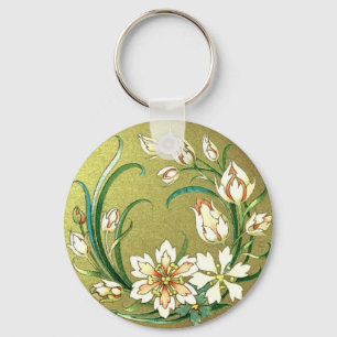 Decoratieve planten en bloemen - Liefde Groen Sleutelhanger