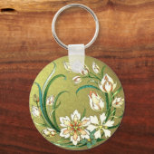 Decoratieve planten en bloemen - Liefde Groen Sleutelhanger (Voorkant)