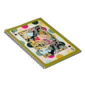 DECORATIEVE PLAYCARDS RANDOM PATTERS VIJF TERUG NOTITIEBOEK (Rechterzijde)