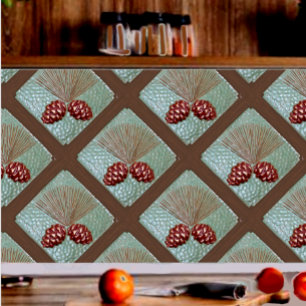 Decoratieve Ponderosa Pinecone Tegel Tegeltje