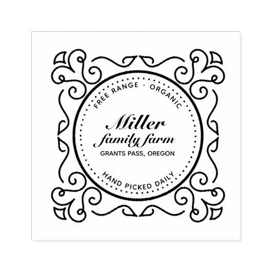 Decoratieve  rand Ei Karton Stempel (Afrduk)