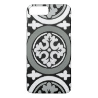 Decoratieve renaissance Rosette Tile Design