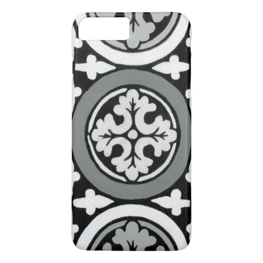 Decoratieve renaissance Rosette Tile Design Case-Mate iPhone Case (Achterkant)