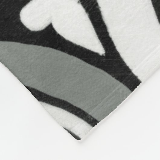 Decoratieve renaissance Rosette Tile Design Fleece Deken (Hoek)