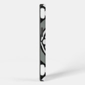 Decoratieve renaissance Rosette Tile Design iPhone Hoesje (Rechterkant)