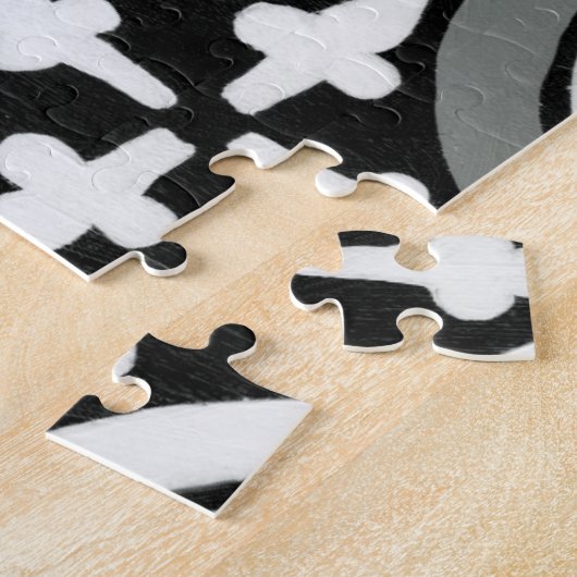 Decoratieve renaissance Rosette Tile Design Legpuzzel (Zijkant)