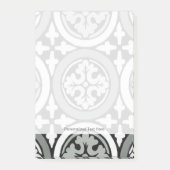 Decoratieve renaissance Rosette Tile Design Post-it® Notes (Voorkant)