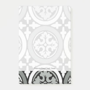 Decoratieve renaissance Rosette Tile Design Post-it® Notes