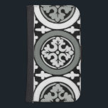 Decoratieve renaissance Rosette Tile Design Galaxy S4 Portemonnee Hoesje<br><div class="desc">Shakespeare zou graag dit decoratieve renaissance rosette tegelontwerp in zijn huis hebben geplaatst. Om er één te kopen of twee te kopen,  dat is de vraag! Voor alle ventilatoren van bladeren en design van bladzijden!</div>