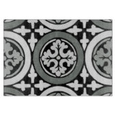 Decoratieve renaissance Rosette Tile Design Snijplank (Voorkant)