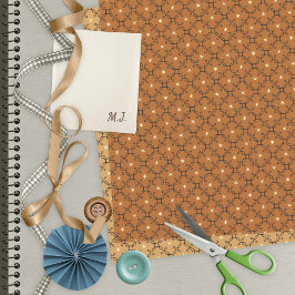 Decoratieve retro quatrefoil ster scrapbook paper