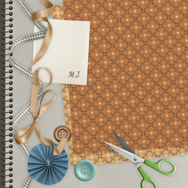 Decoratieve retro quatrefoil ster scrapbook paper (Creator heeft geüpload)