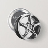 Decoratieve riem ronde button 5,7 cm (Voorkant /achterkant)