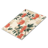 Decoratieve rode en witte bessen patroon notitieblok (Schuin)