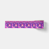 decoratieve roze lintuil grosgrain lint (Voorkant)