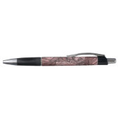 Decoratieve Rozen Blush Pink Monogram Pen (Bovenkant)