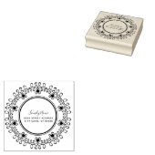 Decoratieve rubberen stempel (Gestempeld)