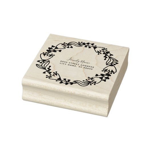 Decoratieve rubberen stempel (Stempel)