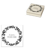 Decoratieve rubberen stempel (Gestempeld)