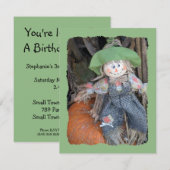 Decoratieve ruggengraat Kinderdag Partij nodigt ui Kaart (Voorkant / Achterkant)