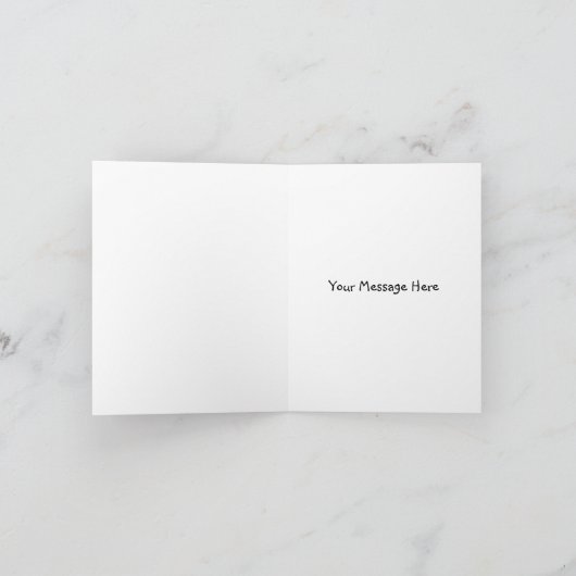 Decoratieve Scarecrow Note Kaart (Binnen)