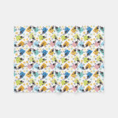 decoratieve schapen fleece deken (Voorkant (Horizontaal))