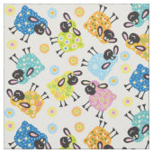 decoratieve schapen stof (Swatch)