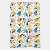 decoratieve schapen theedoek (Verticaal)