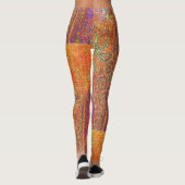 Decoratieve schedel leggings (Achterkant)