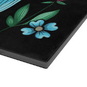 Decoratieve schedel snijplank (Hoek)