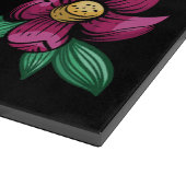 Decoratieve schedel snijplank (Hoek)