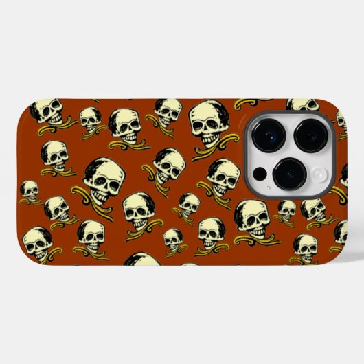  decoratieve schedels Case-Mate iPhone case (Achterkant (horizontaal))
