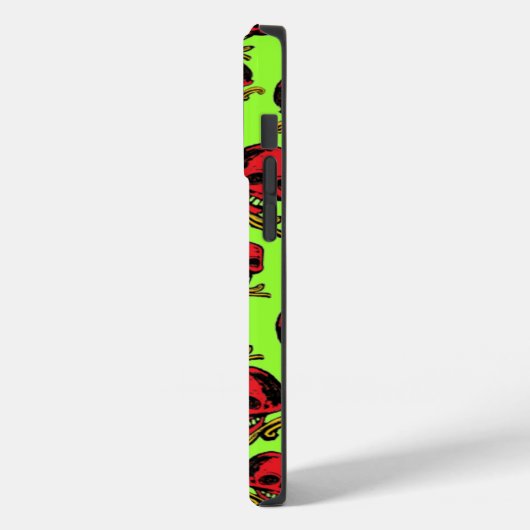 decoratieve schedels Case-Mate iPhone case (Achterkant / Links)