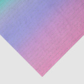 Decoratieve Script Woorden op Rainbow Tissuepapier (Detail)