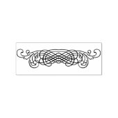 Decoratieve Scroll Art Stempel (Afrduk)