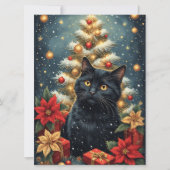 Decoratieve seizoensgroeten Flat Wenskaart Kaart (Voorkant)