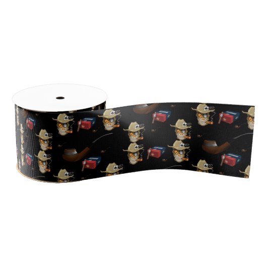 decoratieve sigaren op lintstof grosgrain lint (Spoel)