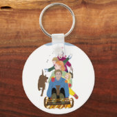 decoratieve sleutelring sleutelhanger (Voorkant)