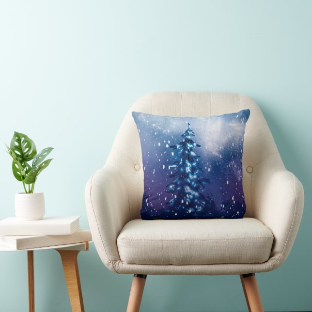 Decoratieve sneeuwbal Vrolijk Kerstfeest Kussen (Stoel)