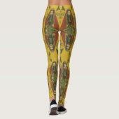 Decoratieve Sorceress Gothic Leggings (Achterkant)